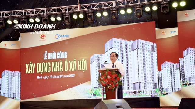 Hơn 1.000 căn nhà ở xã hội chính thức được khởi công tại tỉnh Thừa Thiên Huế - Ảnh 2