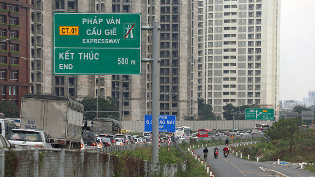 Hà Nội khởi công dự án tuyến đường kết nối với Vành đai 3 hơn 3.200 tỷ đồng - Ảnh 1