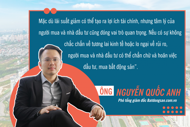 Lãi suất ngân hàng hạ nhiệt, cơ hội phục hồi cho thị trường bất động sản - Ảnh 1