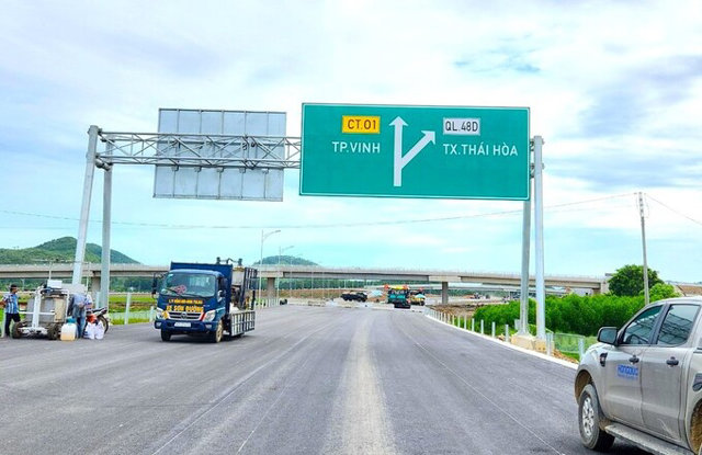 Từ Hà Nội đi Nghệ An theo cao tốc Bắc Nam có những nút giao nào? - Ảnh 1