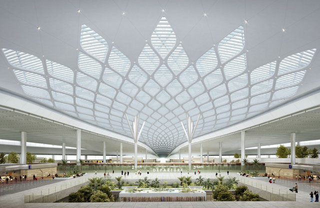 Ngắm diện mạo tương lai nhà ga hơn 35.000 tỷ đồng Sân bay Long Thành - Ảnh 1