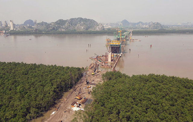 Toàn cảnh cầu Bến Rừng gần 2.000 tỷ, mở thêm trục kết nối Hải Phòng - Quảng Ninh - Ảnh 1