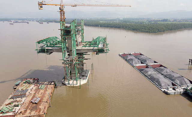 Toàn cảnh cầu Bến Rừng gần 2.000 tỷ, mở thêm trục kết nối Hải Phòng - Quảng Ninh - Ảnh 5