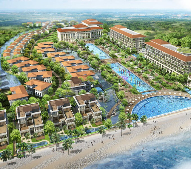 Sheraton Danang Resort l&agrave; một trong những dự &aacute;n ti&ecirc;u biểu của C&ocirc;ng ty Biển Đ&ocirc;ng Phương.