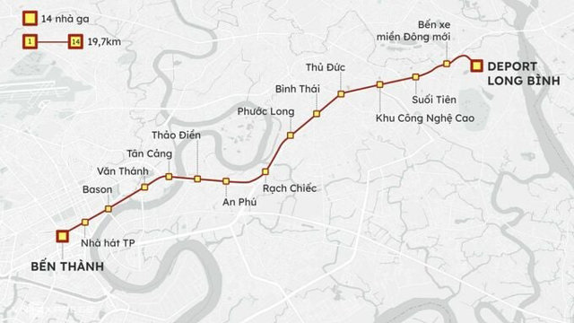 Dự chi 86.000 tỷ kéo dài tuyến metro Bến Thành - Suối Tiên về Bình Dương, Đồng Nai - Ảnh 2