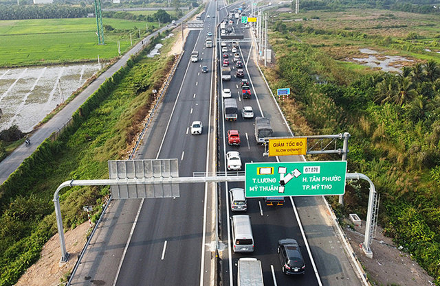 Cao tốc Trung Lương - Mỹ Thuận được&nbsp;được đưa v&agrave;o khai th&aacute;c từ th&aacute;ng 4/2022. &nbsp;