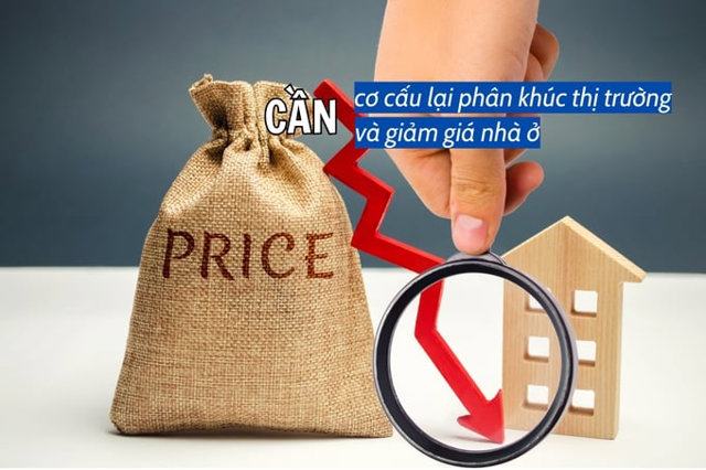 Giải quyết bài toán của thị trường bất động sản bằng cách giảm giá nhà - Ảnh 1