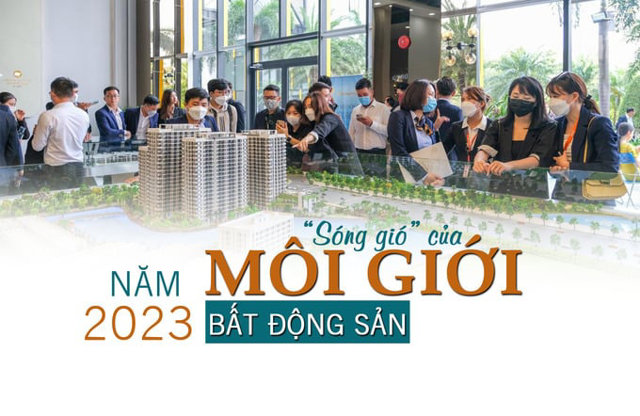 Một năm 2023 “sóng gió” của môi giới bất động sản - Ảnh 1