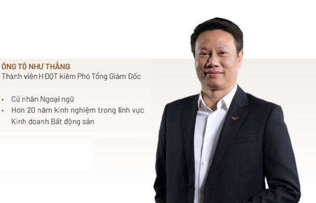 &Ocirc;ng T&ocirc; Như Thắng, Ph&oacute; Chủ tịch HĐQT Văn Ph&uacute; - Invest. &nbsp;