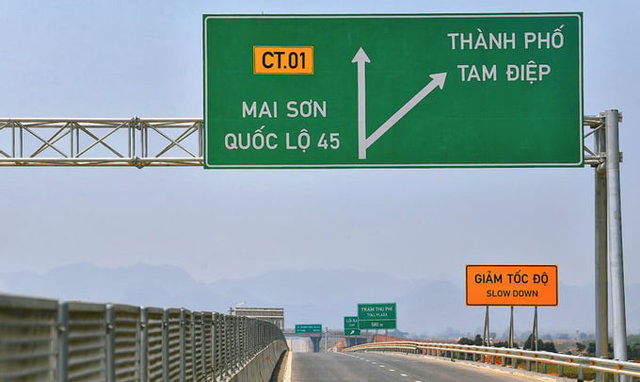 Cao tốc Mai Sơn- QL45 đủ điều kiện n&acirc;ng tốc độ tối đa l&ecirc;n 90km/h.