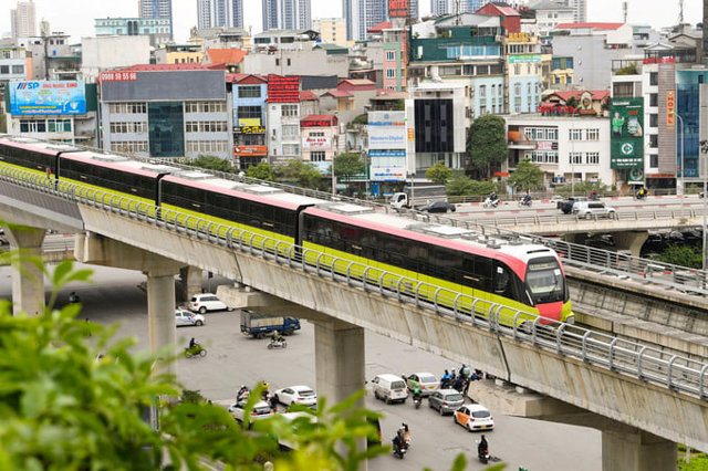 Dự &aacute;n đường sắt Nhổn - ga H&agrave; Nội