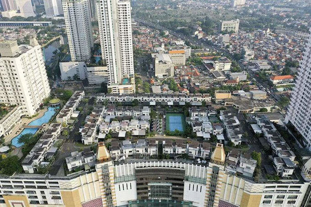 To&agrave;n cảnh khu biệt thự Cosmo Park tại Indonesia