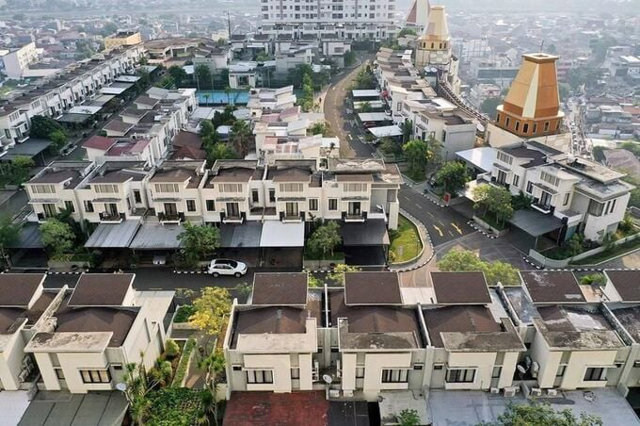 78 căn biệt thự nằm tr&ecirc;n một trung t&acirc;m thương mại tại Indonesia