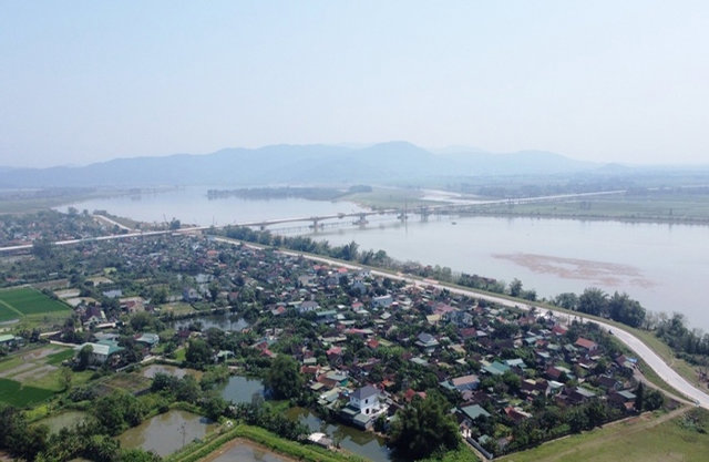 Ngắm hình dáng cầu vượt sông dài nhất cao tốc Bắc - Nam nối Nghệ An với Hà Tĩnh - Ảnh 8