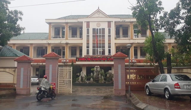 Trụ sở UBND huyện Hưng Nguy&ecirc;n (Nghệ An).