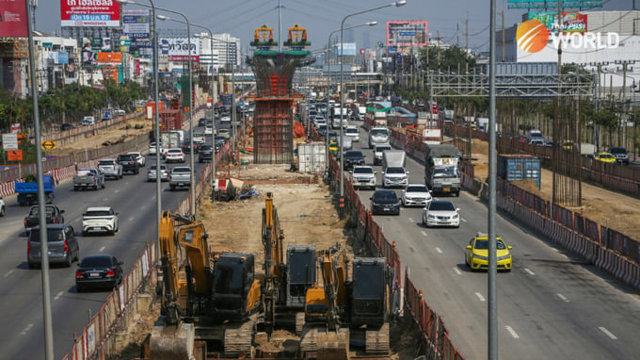Dự &aacute;n l&agrave;m Đường Rama II ở thủ đ&ocirc; Bangkok đ&atilde; k&eacute;o d&agrave;i 54 năm