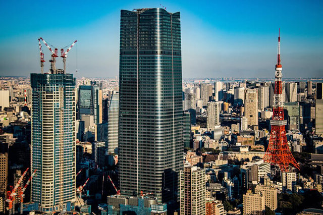 T&ograve;a nh&agrave; Mori JP Tower c&oacute; 64 tầng tr&ecirc;n mặt đất v&agrave; 5 tầng ngầm