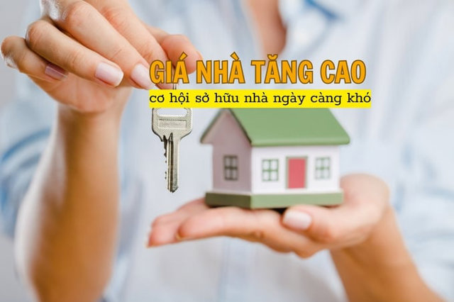 Giá nhà liên tục tăng cao, cơ hội sở hữu nhà ở ngày càng khó - Ảnh 1