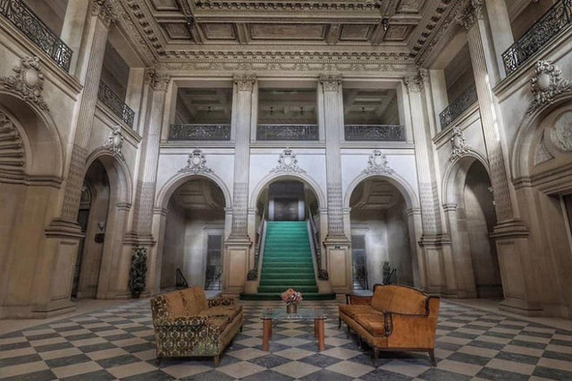 Lynnewood Hall l&agrave; cung điện thuộc thời Gilded Age tọa lạc ở Philadelphia