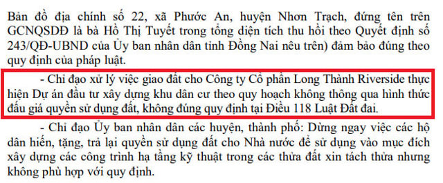 Tr&iacute;ch văn bản kết luận thanh tra của Bộ TN&amp;MT