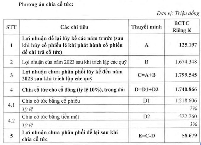 Một ngân hàng đặt mục tiêu lợi nhuận 2024 tăng trưởng 90%, dự kiến chia cổ tức tỷ lệ 10% - Ảnh 3