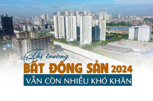 “Thị trường bất động sản 2024 vẫn còn nhiều khó khăn” - Ảnh 1