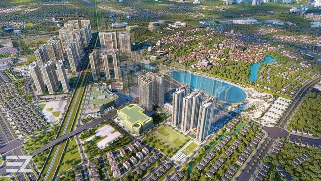 Imperia Smart City - dự &aacute;n do MIK Group ph&aacute;t triển tọa lạc tại ph&iacute;a T&acirc;y H&agrave; Nội. Ảnh: MIK &nbsp;