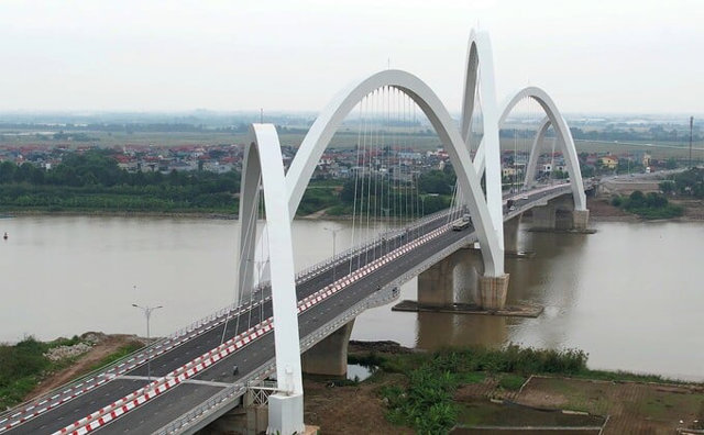 Cầu Kinh Dương Vương c&ograve;n cải thiện mạng lưới giao th&ocirc;ng kết nối giữa Bắc Ninh với nhiều địa phương