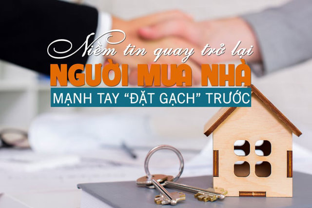 Niềm tin quay trở lại, người mua nhà mạnh tay “đặt gạch” trước - Ảnh 1