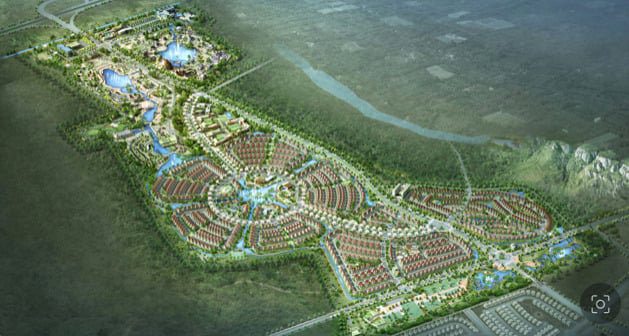 Phối cảnh dự án khu du lịch sinh thái và vui chơi giải trí Tuần Châu Hà Tây tại Hà Nội