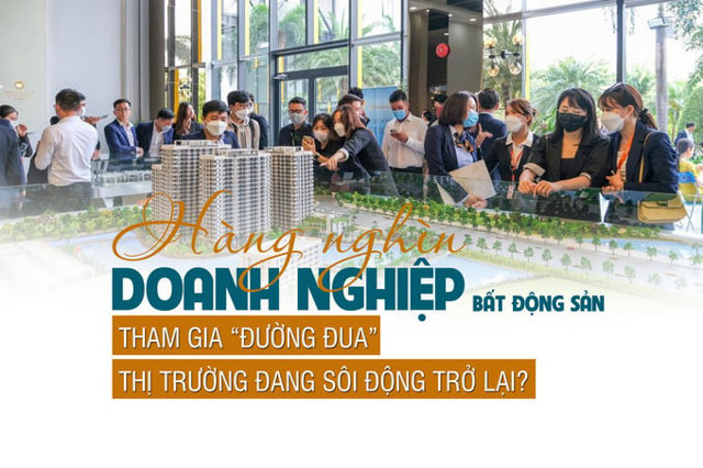 Hàng nghìn doanh nghiệp bất động sản tham gia “đường đua”, thị trường đang thực sự sôi động trở lại? - Ảnh 1