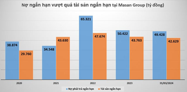 Masan Group: Nợ vay hơn 69.600 tỷ đồng, chiếm gần 48% nguồn vốn - Ảnh 2