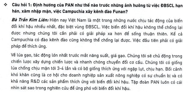 Vinaseed, Sao Ta 'om' giải pháp trước quan ngại kênh đào 1,7 tỷ USD của Campuchia ảnh hưởng đến hoạt động kinh doanh vùng ĐBSCL - Ảnh 1