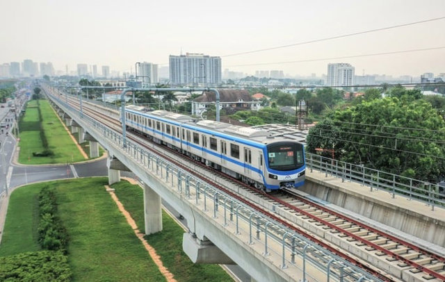 Hai s&acirc;n bay lớn nhất Việt Nam sẽ kết nối với nhau bằng tuyến đường sắt đ&ocirc; thị. Ảnh: Internet