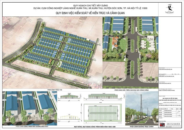 Xây dựng hạ tầng Đại Phong: Đổ vốn 400 tỷ làm Cụm công nghiệp làng nghề Xuân Thu - Hà Nội - Ảnh 1