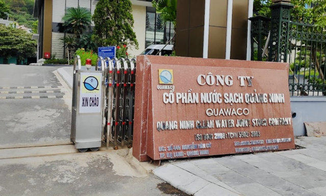 Ảnh trụ sở c&ocirc;ng ty cổ phần nước sạch Quảng Ninh &nbsp;