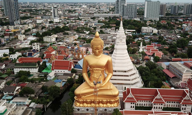 Thủ đ&ocirc; Bangkok c&oacute; nguy cơ bị nhấn ch&igrave;m. Ảnh: Reuters