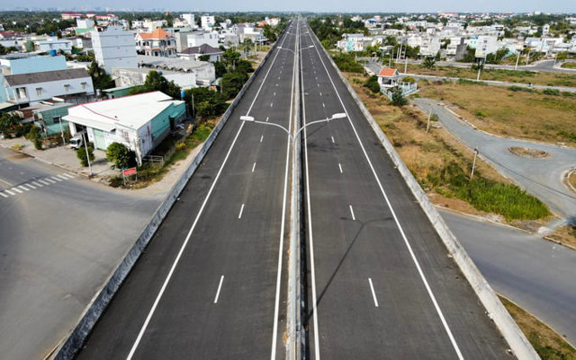 Tuyến cao tốc lớn nhất miền Nam n&agrave;y c&oacute; chiều d&agrave;i gần 58km. Ảnh: Internet