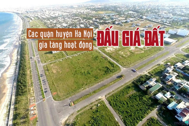 Đón lợi thế từ Vành đai 4, các quận, huyện Hà Nội gia tăng hoạt động đấu giá đất - Ảnh 1