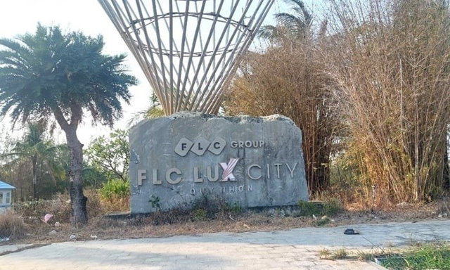 Cảnh dang dở tại dự án FLC Lux City Quy Nhơn - Ảnh 1