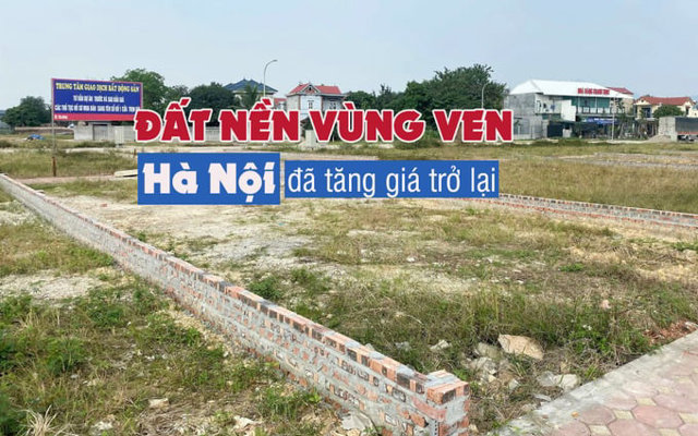 Đất nền vùng ven Hà Nội đã tăng giá trở lại tại một số khu vực - Ảnh 1