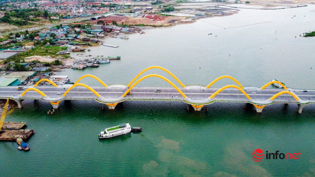 Cầu T&igrave;nh y&ecirc;u nối hai địa phương huyện Ho&agrave;nh Bồ (cũ) v&agrave; TP. Hạ Long. Ảnh: Internet