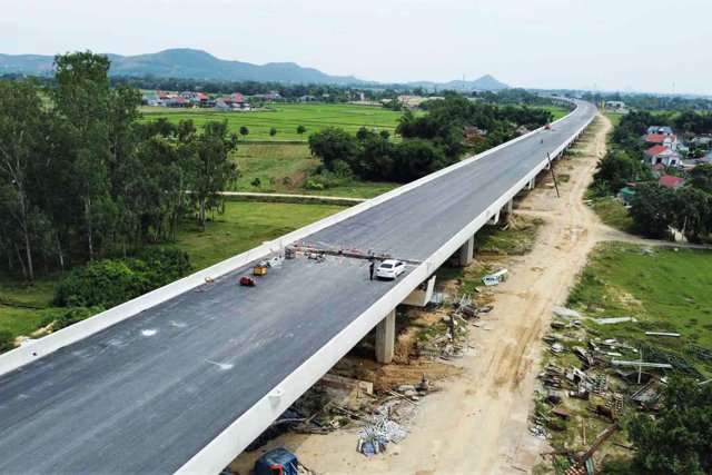 Hình ảnh 19km cao tốc Bắc - Nam vượt sông Lam về Hà Tĩnh - Ảnh 12