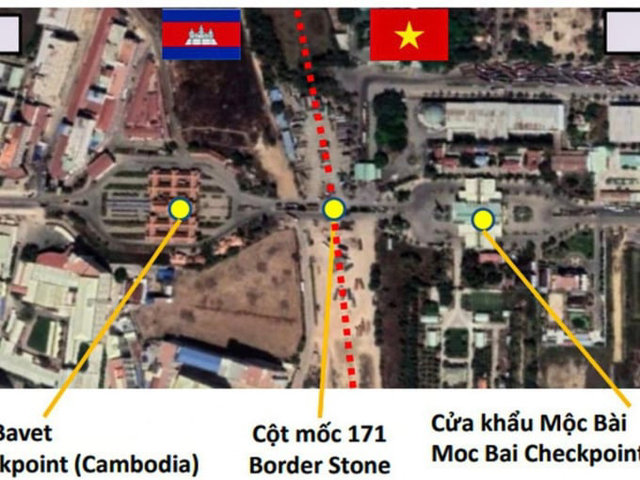 Đẩy nhanh việc kết nối tuyến cao tốc TP. HCM - Mộc B&agrave;i (Việt Nam) với tuyến cao tốc Phnom Penh - B&agrave; Vẹt (Campuchia). Ảnh: Internet