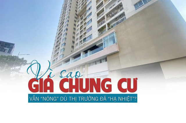 Vì sao giá chung cư vẫn “nóng” trong khi thị trường đã “hạ nhiệt? - Ảnh 1