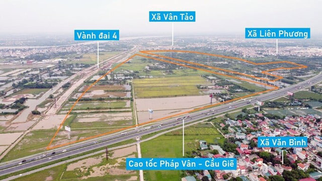 Hiện trạng khu vực quy hoạch để x&acirc;y dựng KCN Bắc Thường T&iacute;n hiện l&agrave; ao đầm v&agrave; đất canh t&aacute;c của người d&acirc;n. Ảnh: Internet