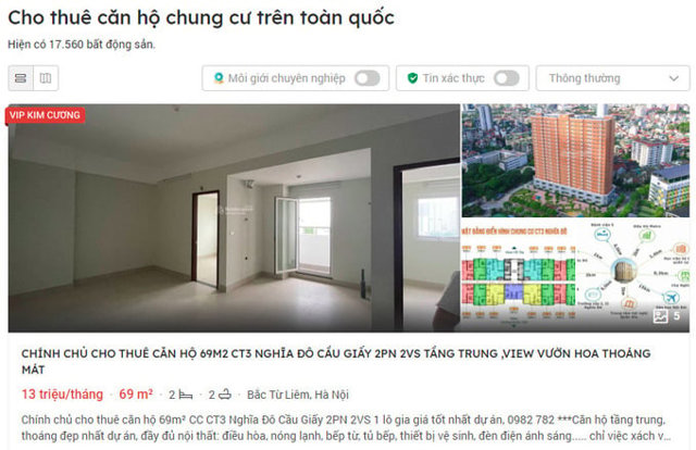 Giá căn hộ cho thuê tại Hà Nội tăng mạnh - Ảnh 2