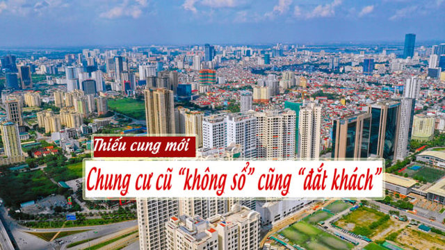 Thiếu cung mới, chung cư cũ không sổ cũng “đắt khách” - Ảnh 1