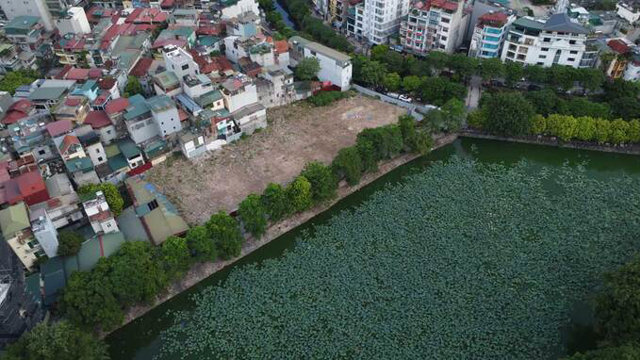 To&agrave;n cảnh khu đất sắp được quy hoạch th&agrave;nh trường học mầm non với tổng vốn đầu tư 71 tỷ đồng. Ảnh: Internet &nbsp;