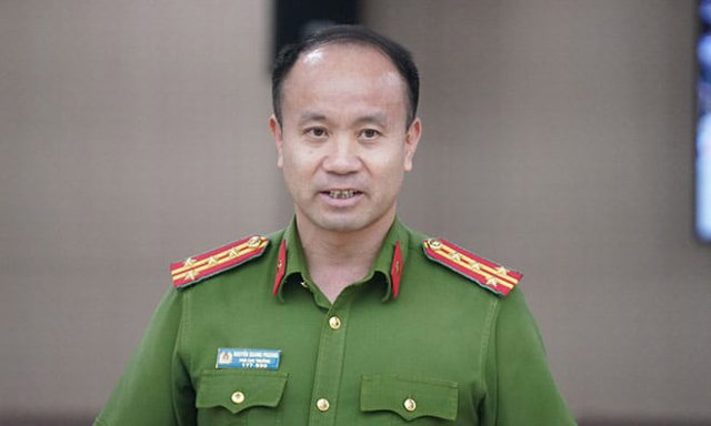 Đại t&aacute; Nguyễn Quang Phương.